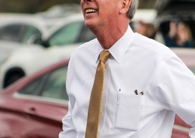 mayor stimpson at over the edge