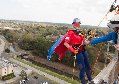 woman wearing a cape